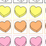 Candy Hearts Printable Printable Word Searches