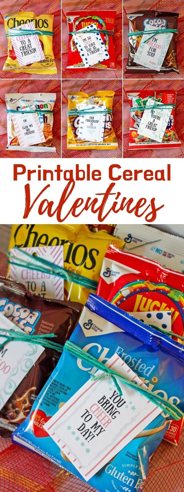 Cereal Valentine Printable Printable Word Searches