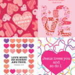 Christian Valentine Cards Free 10 Free PDF Printables Printablee