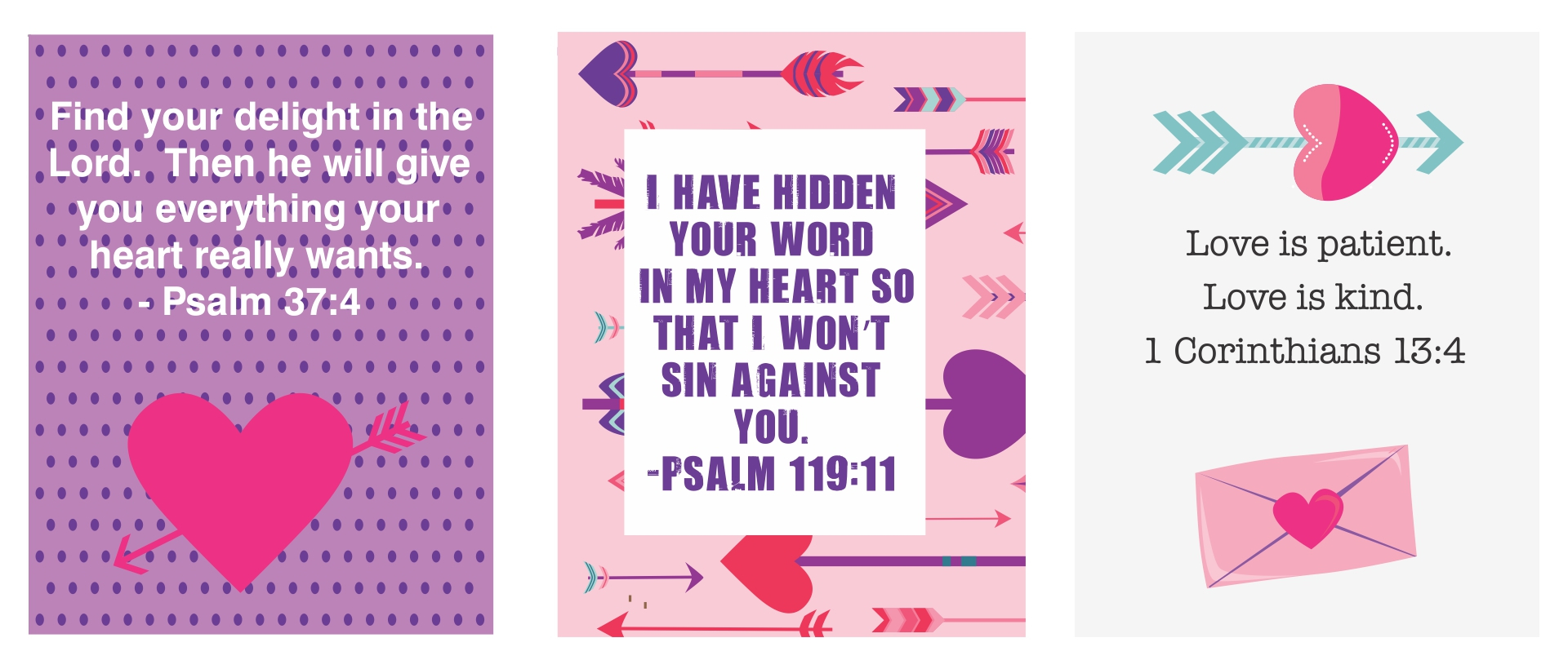 Christian Valentine Cards Free 10 Free PDF Printables Printablee