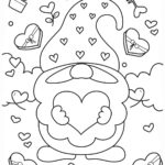 Coloring Pages For Kids printables Valentine s Day