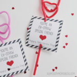 Crazy Straw Valentine Printable Printable Calendars AT A GLANCE