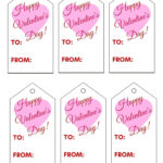 Customizable Free Printable Printable Valentine Tags