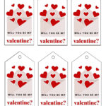 Customizable Free Printable Printable Valentine Tags Printable