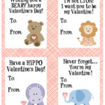 Cute Animal Valentine s Day Cards Free Printable