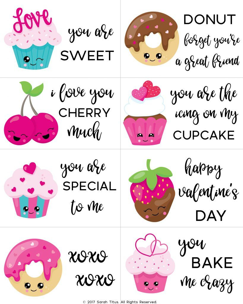 Cute Printable Valentine Cards