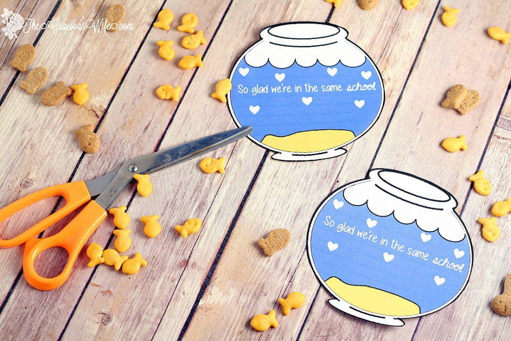 DIY Fishbowl Valentine Printable The Gracious Wife