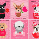 Dog Valentine Cards Printable Printable Word Searches