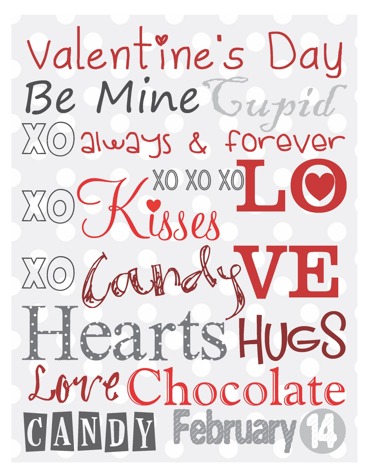 Free 8x10 Valentines Printable Free Templates Printable