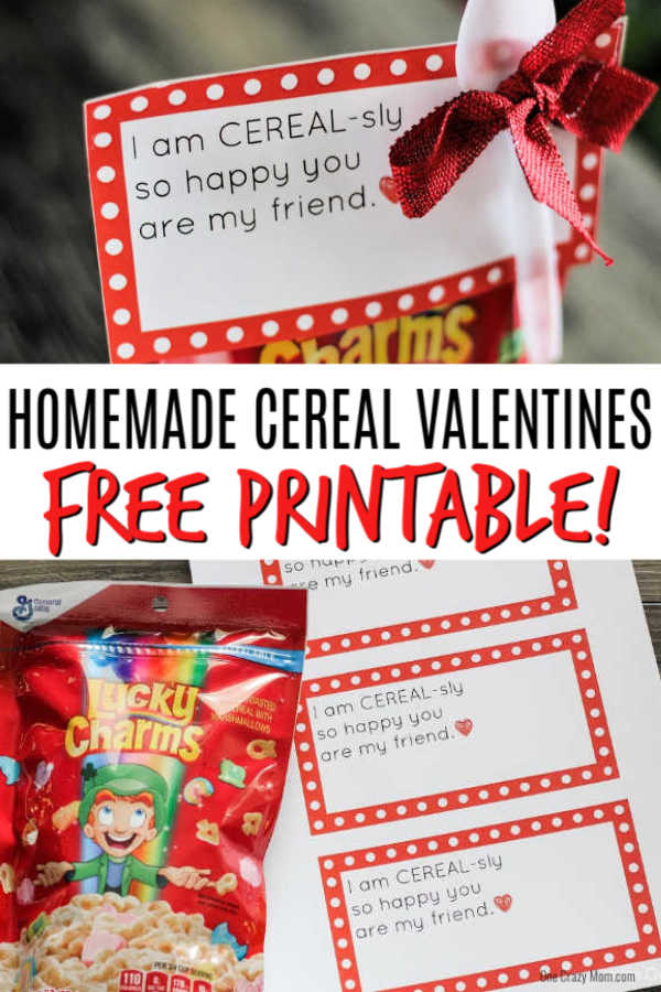 Free Cereal Valentine Printable Printable Word Searches