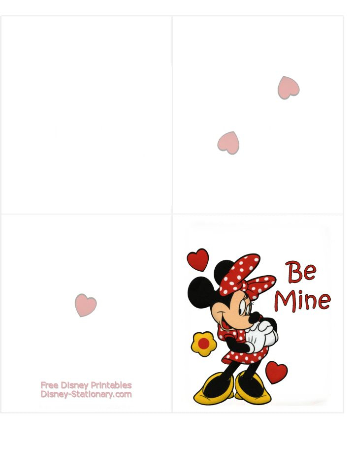 Free Disney Printable Valentine Cards Free Templates Printable