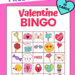 Free Online Printable Valentine Bingo Cards Printable Templates