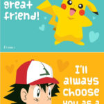 Free Pokemon Valentine Printables Printable Templates