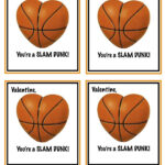 Free Printable Basketball Valentines Valentines For Boys Valentines