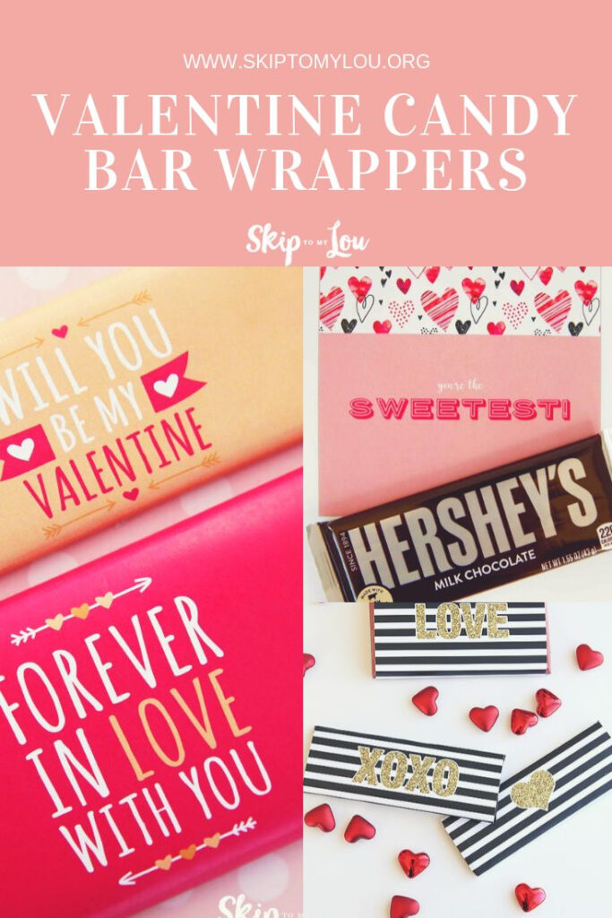 Free Printable Candy Bar Wrappers For Valentine s Day The Perfect Gift 