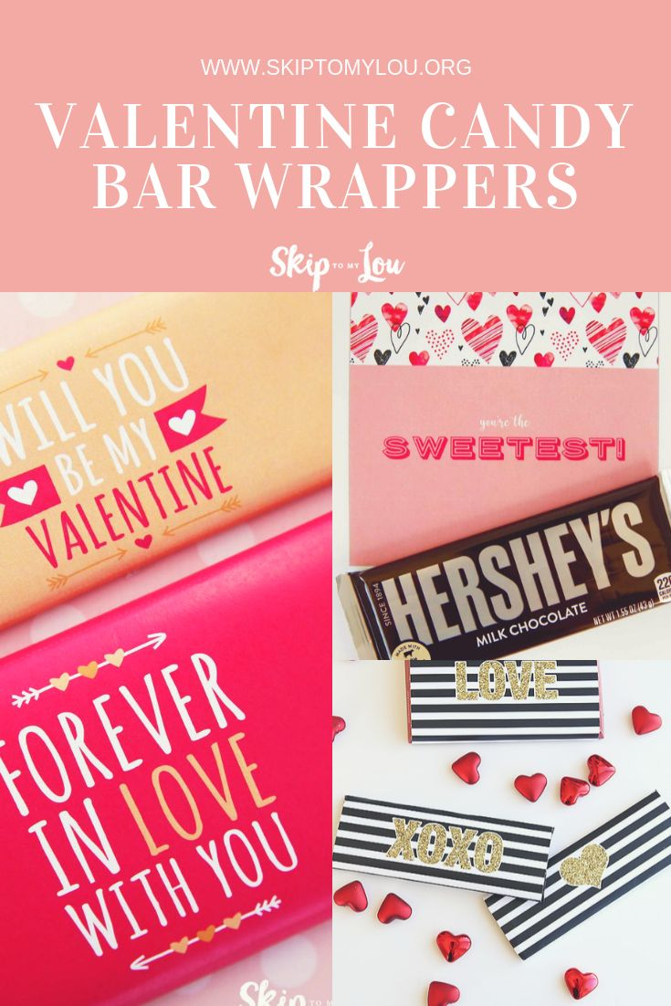 Free Printable Candy Bar Wrappers For Valentine s Day The Perfect Gift