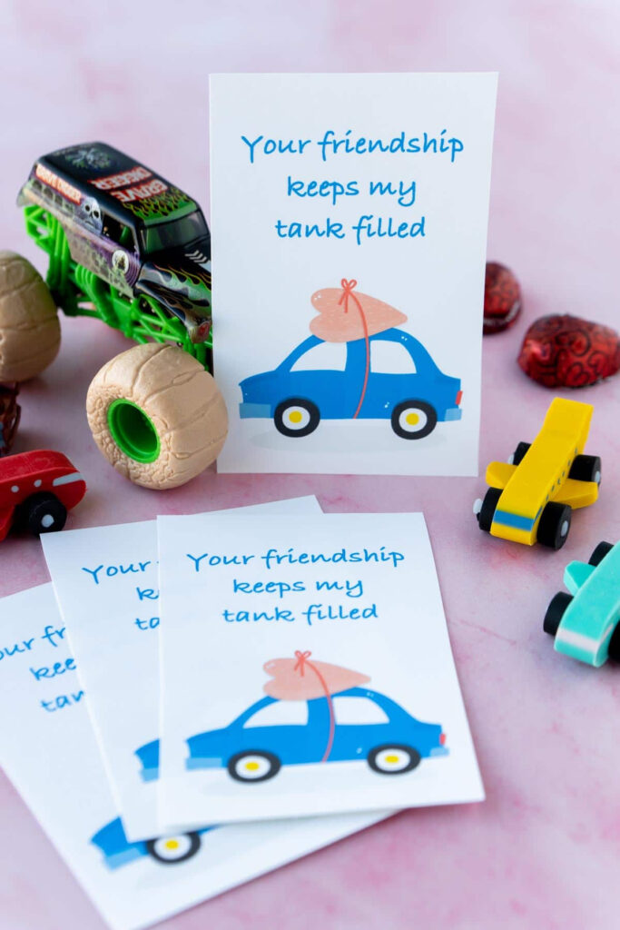 Free Printable Car Valentines For Kids Realsimple