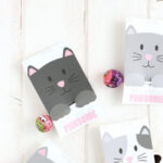 FREE Printable Cat Valentine Cards