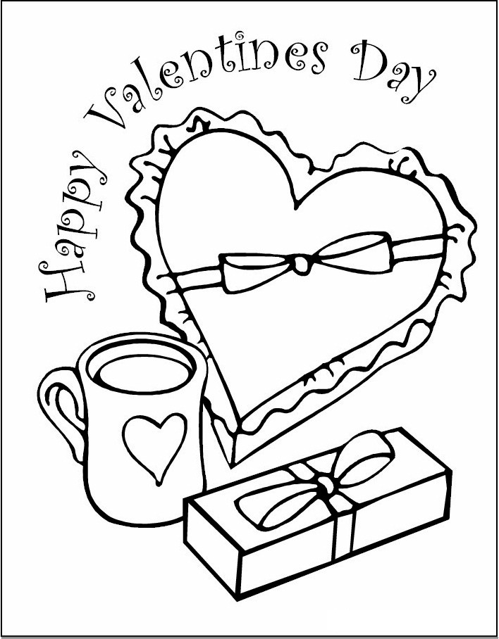 Free Printable Cute Valentine Coloring Pages These Gnome Printable 