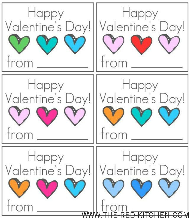 Free Printable Diy Valentines Cards For Kids