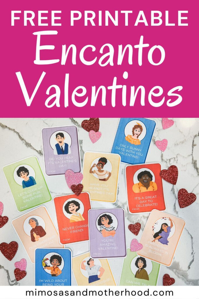 Free Printable Encanto Valentines Day Cards