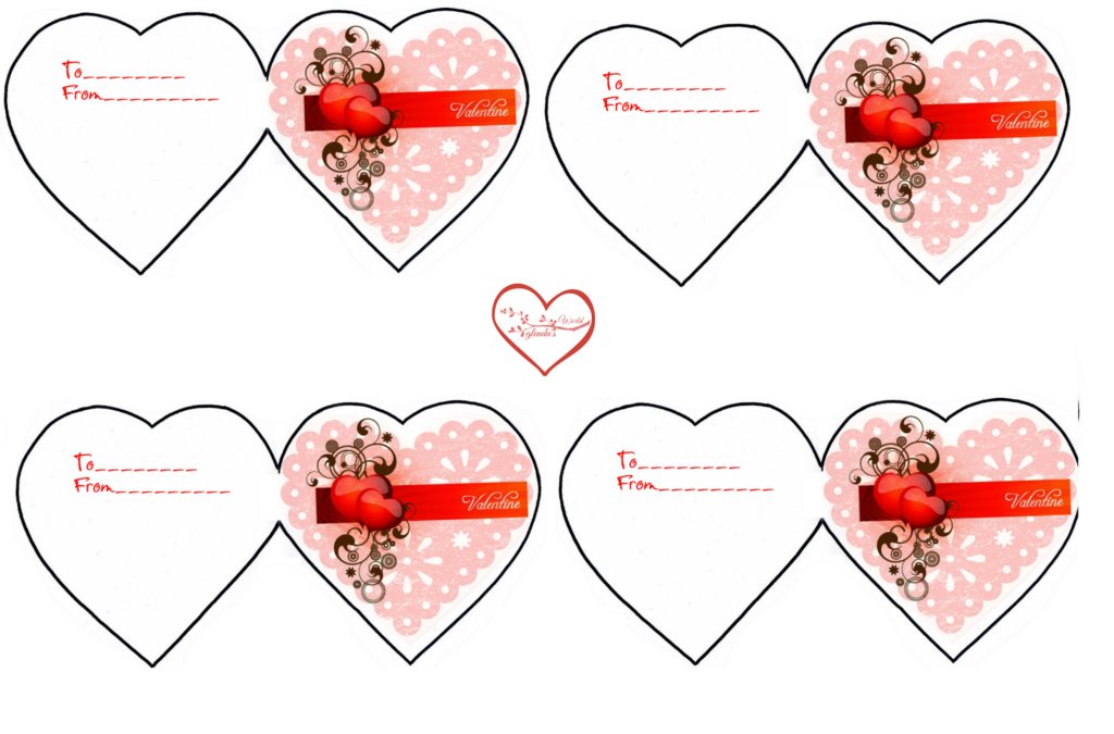 Free Printable Folding Valentine Cards Printable Templates