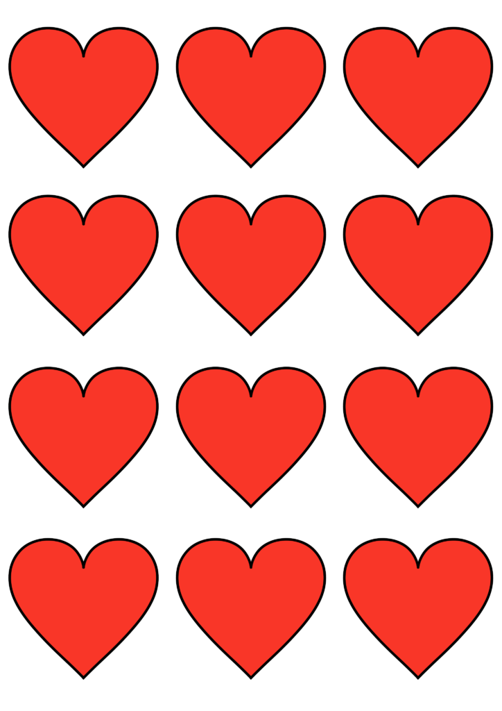 Free Printable Heart Pattern