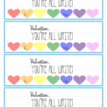 Free Printable Pencil Valentine s Day Cards All Things Target