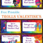 Free Printable Trolls Valentine s Day Cards