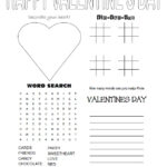 Free Printable Valentine Activities