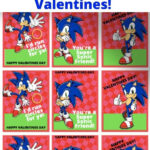 Free Printable Valentine Card Sonic The Hedgehog Valentines