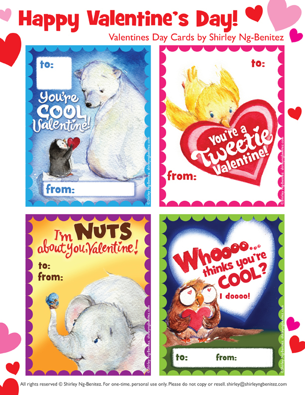 Free Printable Valentine Cards For Kids