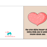 Free Printable Valentine Cards With Love Quotes