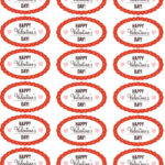 Free Printable Valentine Day Stickers Printable Calendar Printables