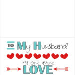 Free Printable Valentine For Husband Printable Templates