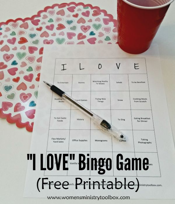 Free Printable Valentine Games For Church Groups