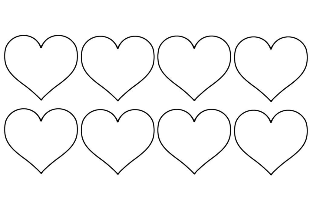 Free Printable Valentine Heart Patterns Printable Templates