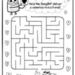 Free Printable Valentine Maze