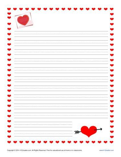 Free Printable Valentine Paper