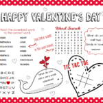 Free Printable Valentine s Day Activity Sheet Valentines Printables