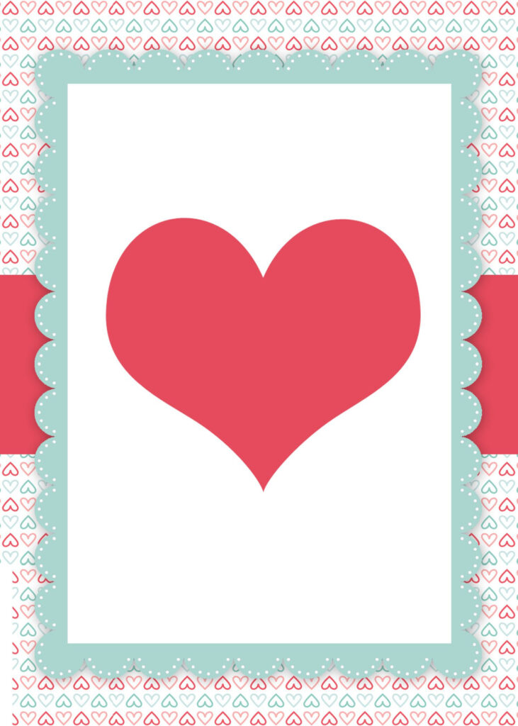 Free Printable Valentine S Day Template Printable Templates Your Go 