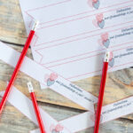 Free Printable Valentine s Pencil Topper The gingerbread house co uk