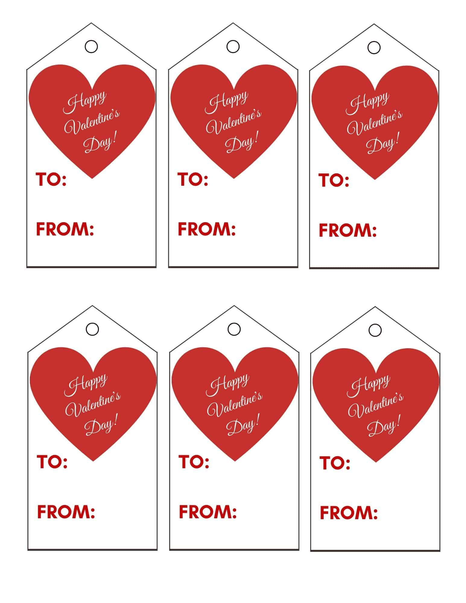 Free Printable Valentine Tags Add A Little Adventure