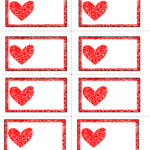 Free Printable Valentines Day Labels Valentines Printables Free