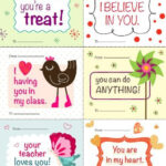 FREE Printable Valentines For Students From Teacher Thanks Scholastic