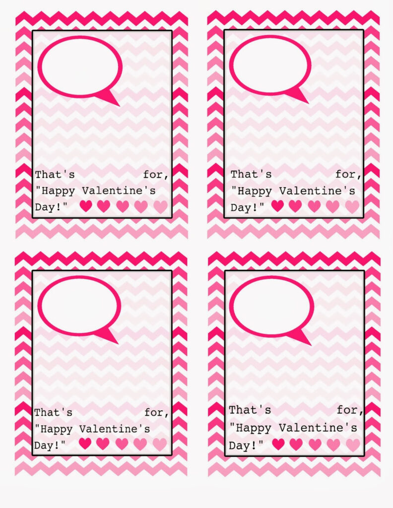 Free Printable Valentines Templates