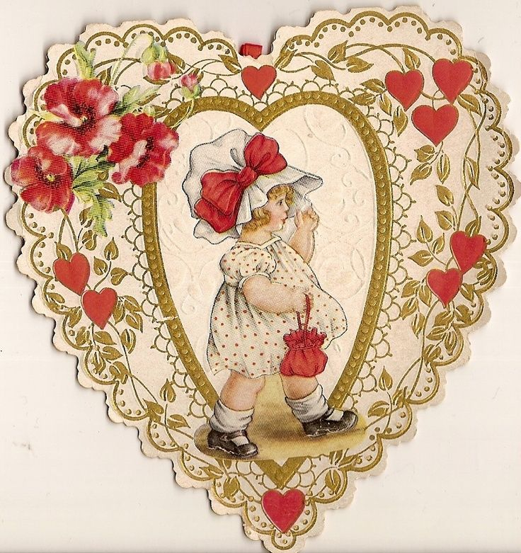 Free Printable Victorian Valentine Cards