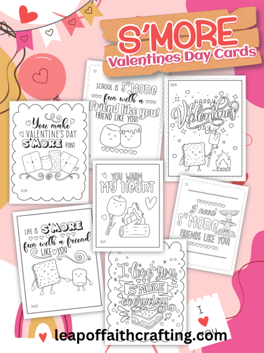 FREE Smore Valentine Printable 8 Versions Leap Of Faith Crafting