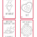 Free Valentine Cards Printables For Kindergarten