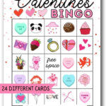 Free Valentine s Bingo Printables 24 Cards The Incremental Mama